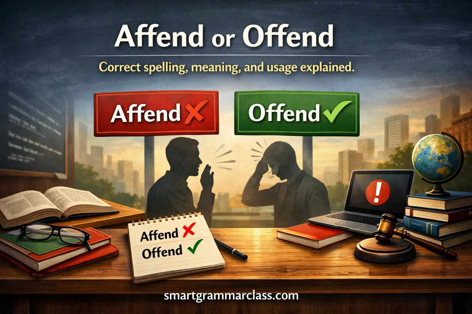 Affend or Offend