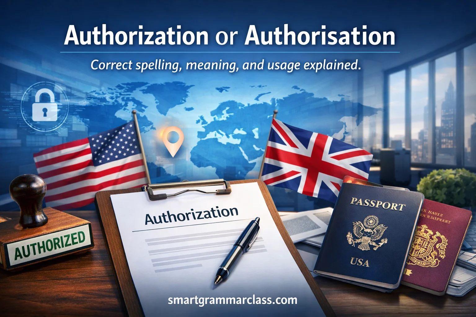 Authorization or Authorisation