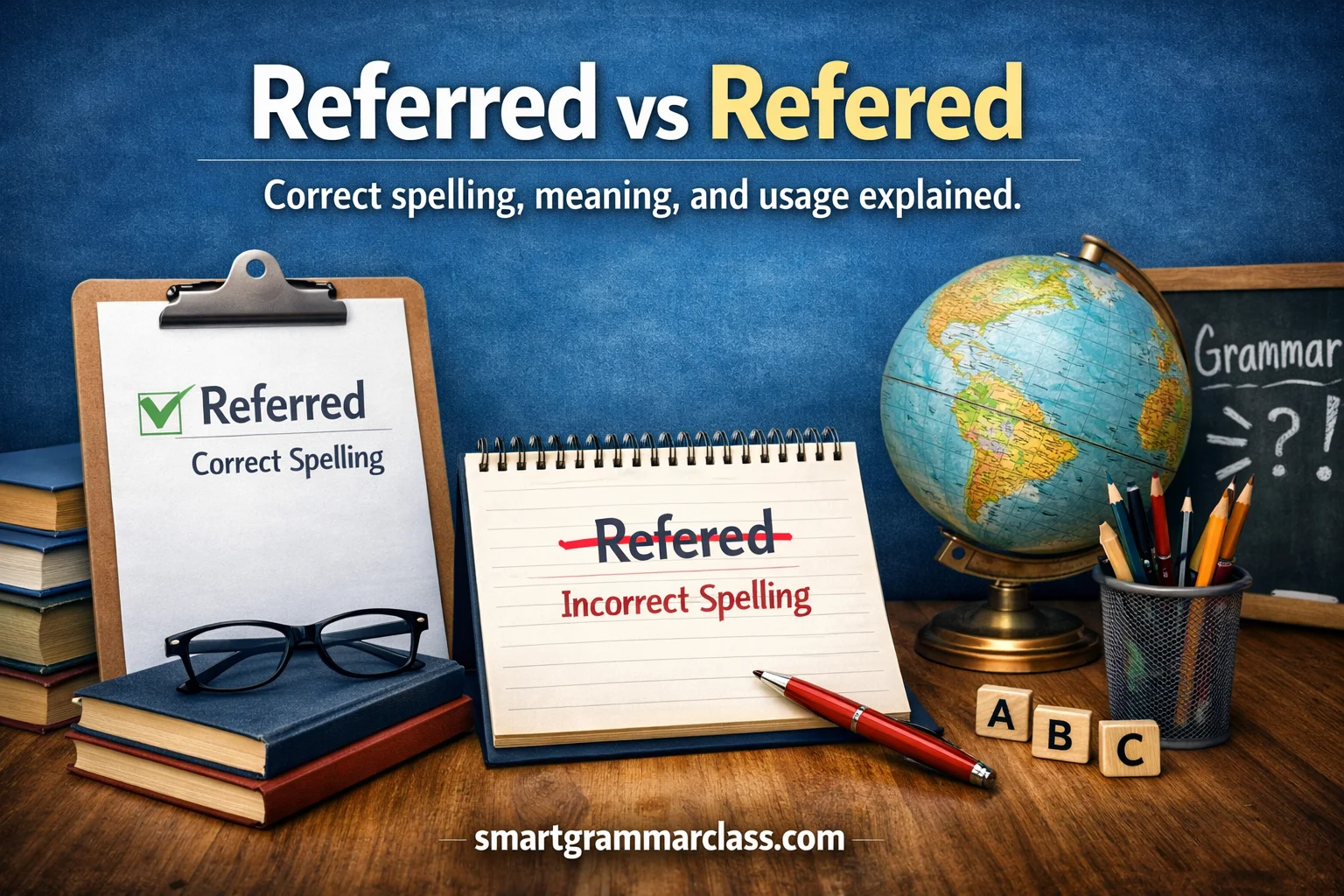 Referred vs Refered