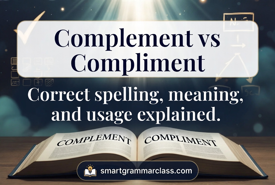 Complement vs Compliment