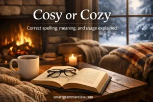 Cosy or Cozy
