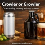 Crowler or Growler