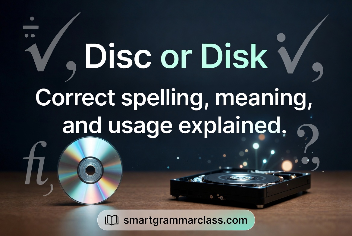 Disc or Disk