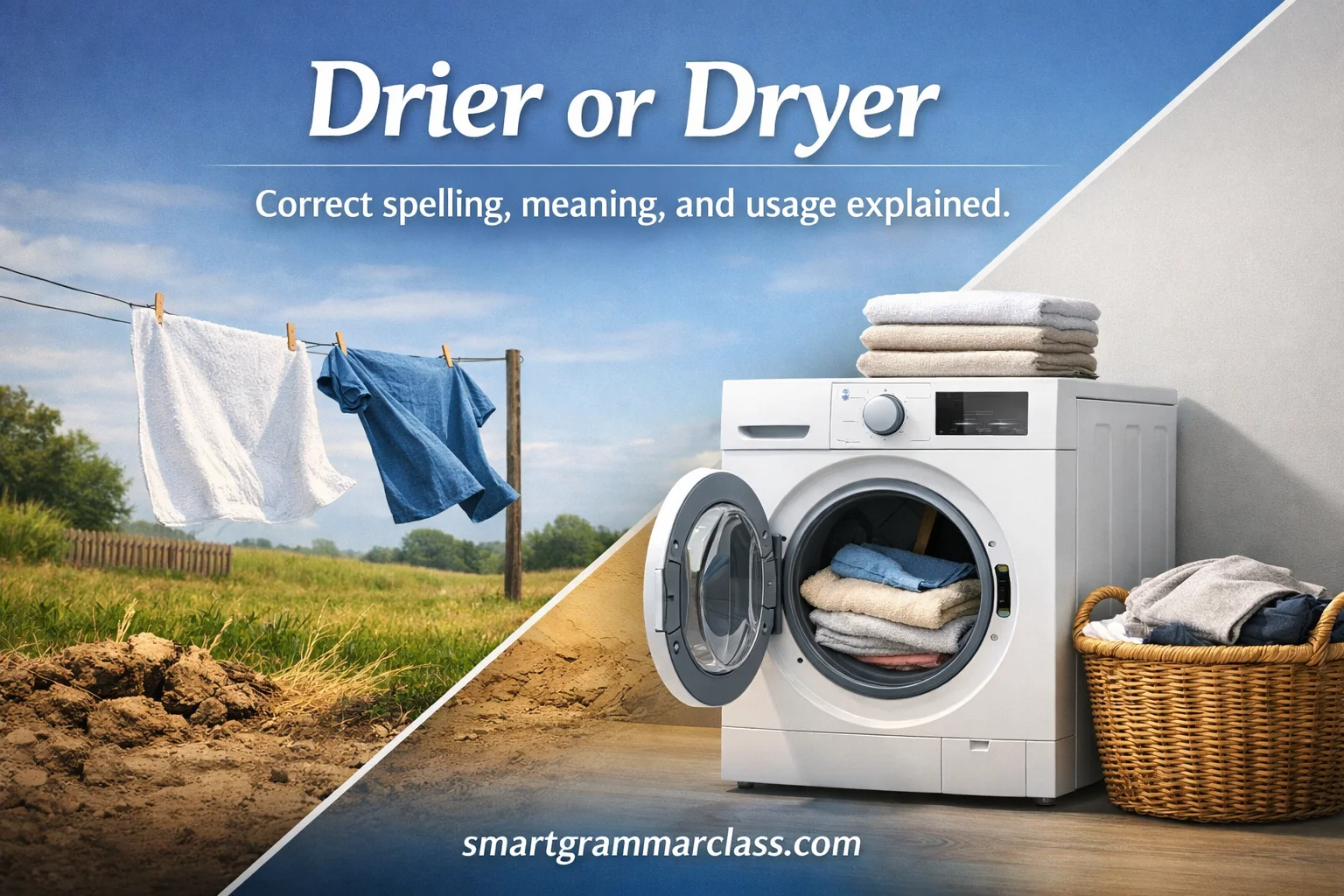 Drier or Dryer