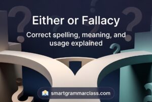 Either or Fallacy