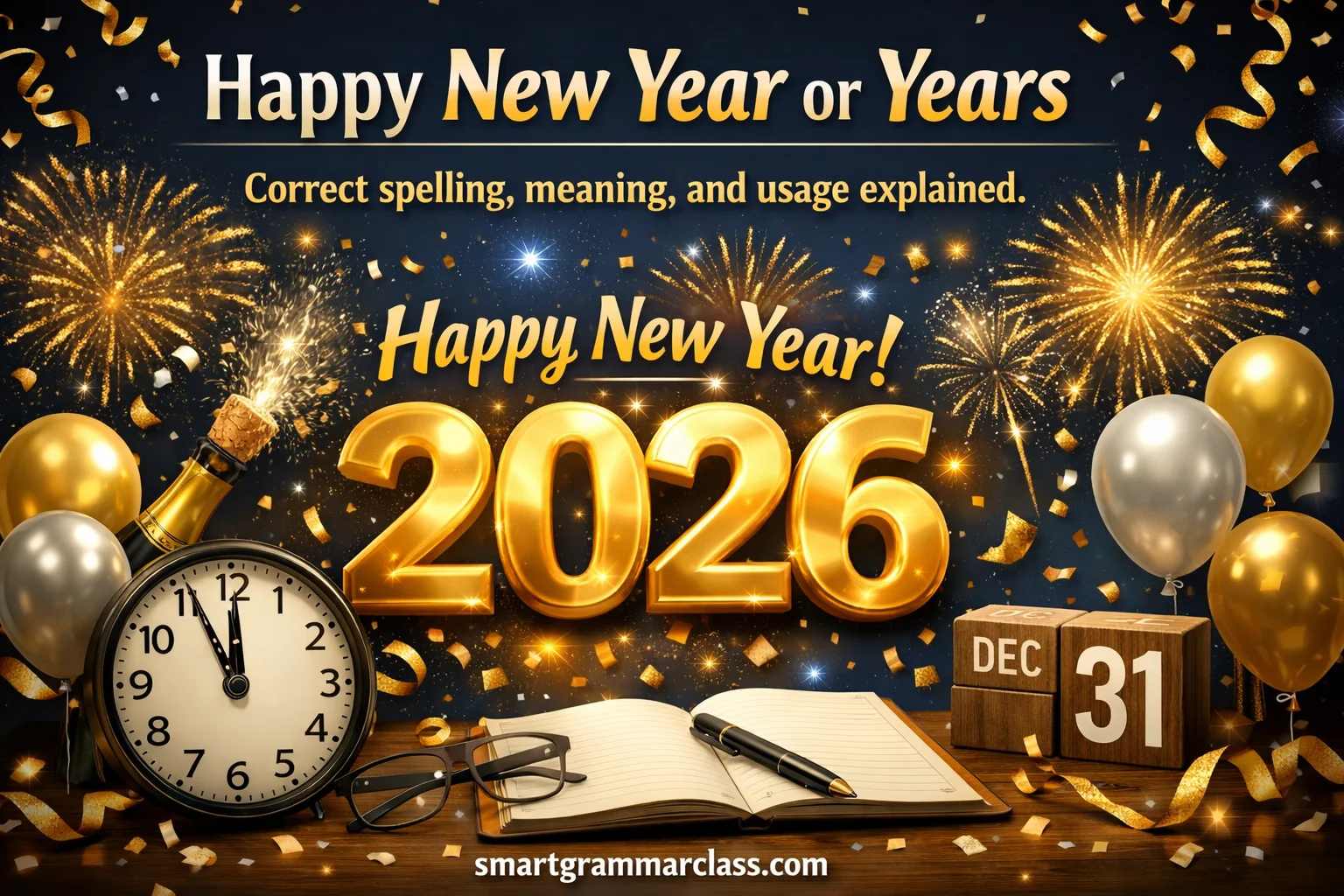 Happy New Year or Years