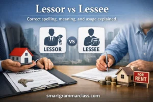 Lessor vs Lessee