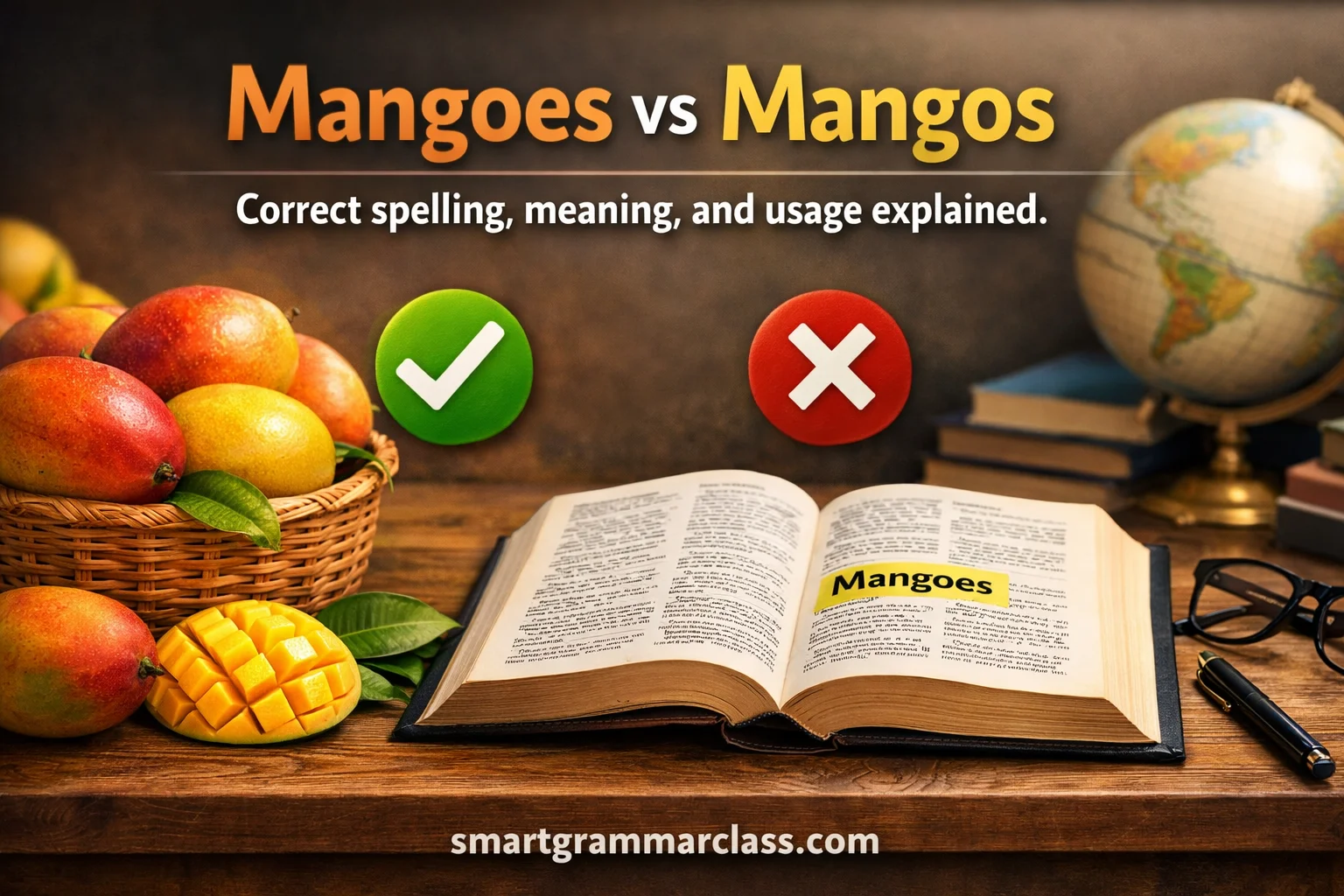Mangoes vs Mangos