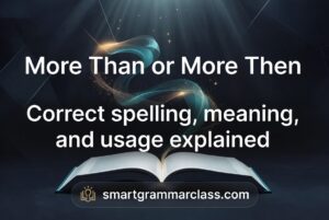 More Than or More Then