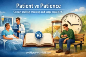 Patient vs Patience