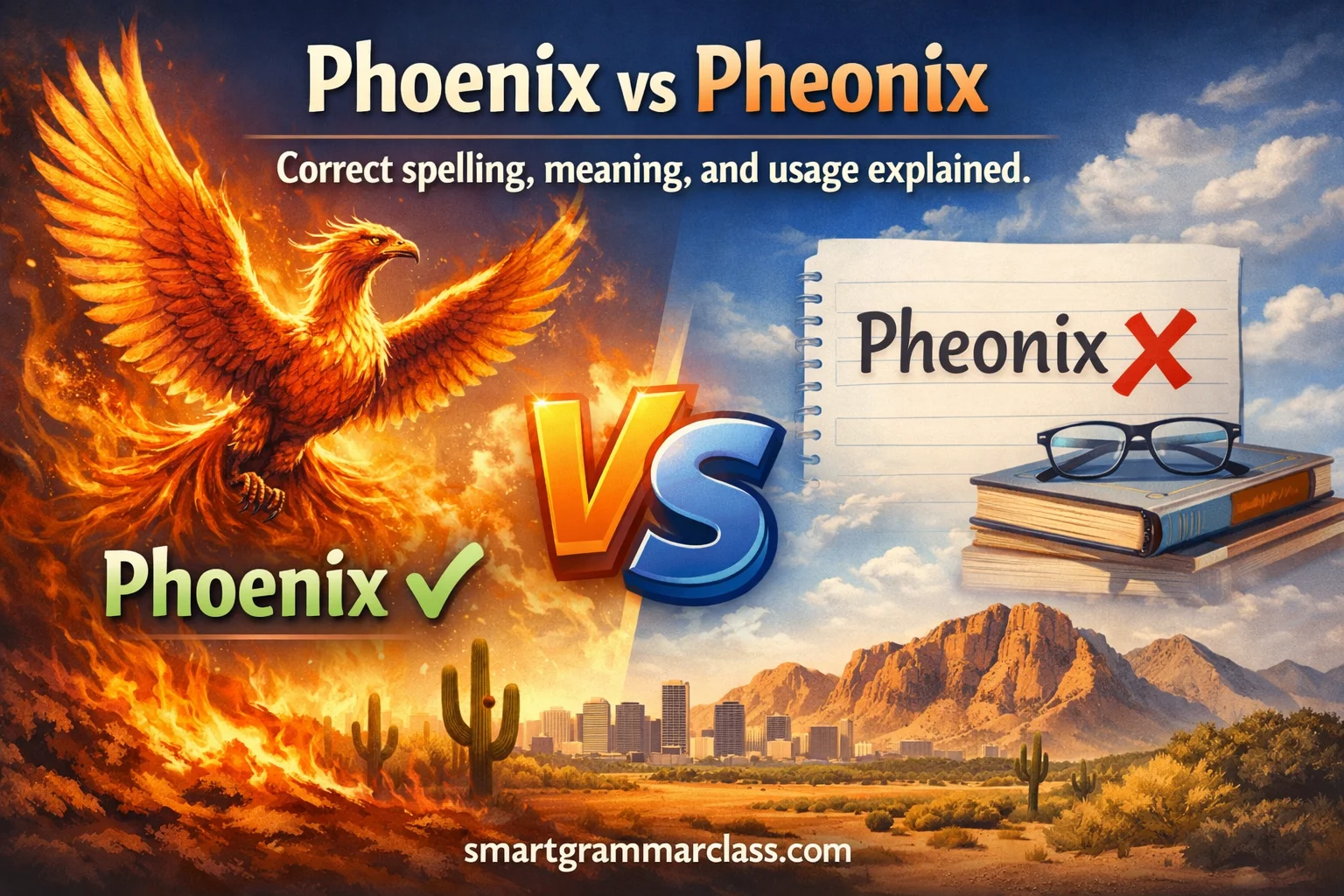 Phoenix vs Pheonix