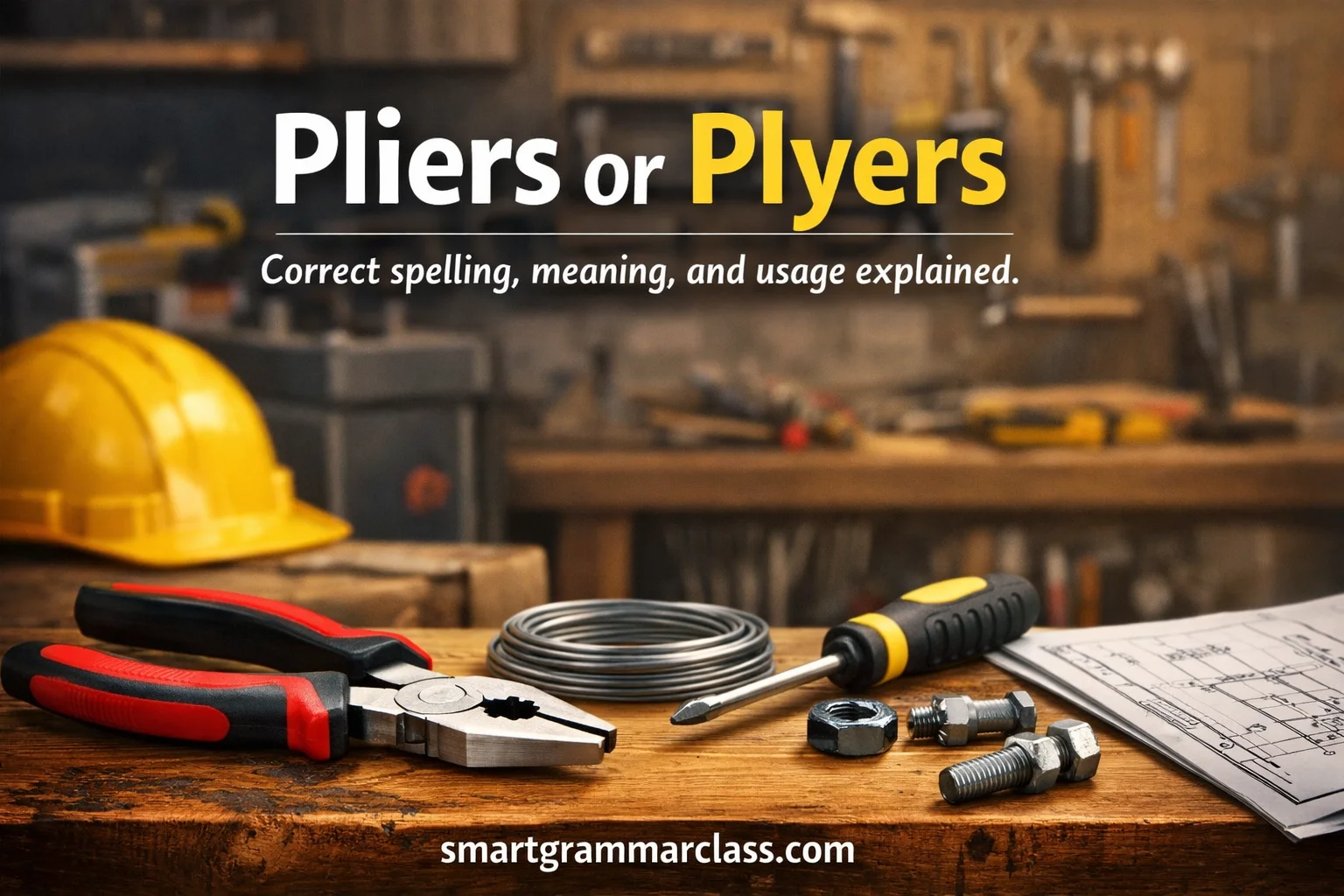 Pliers or Plyers