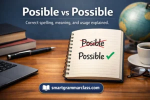 Posible vs Possible