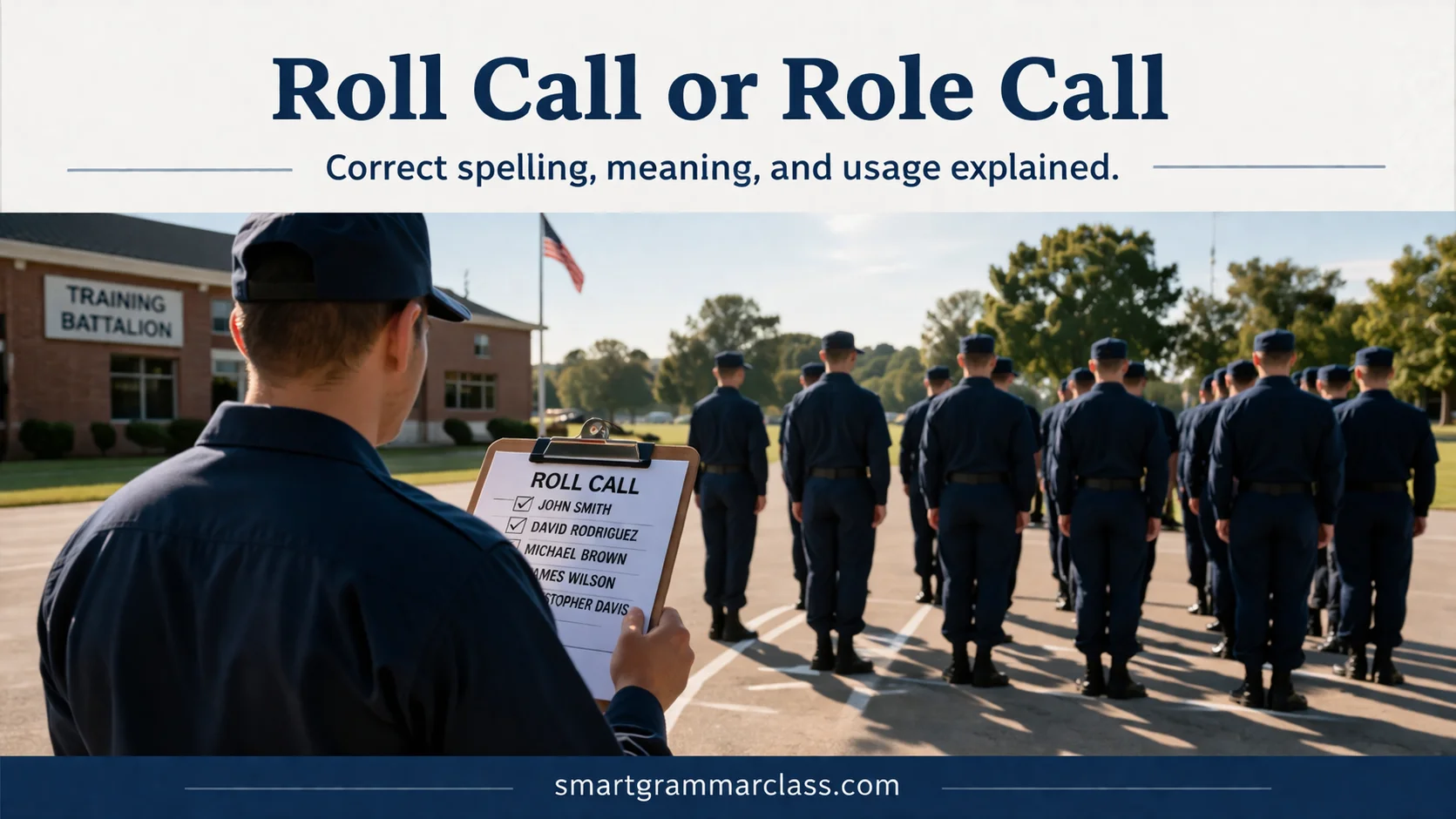Roll Call or Role Call