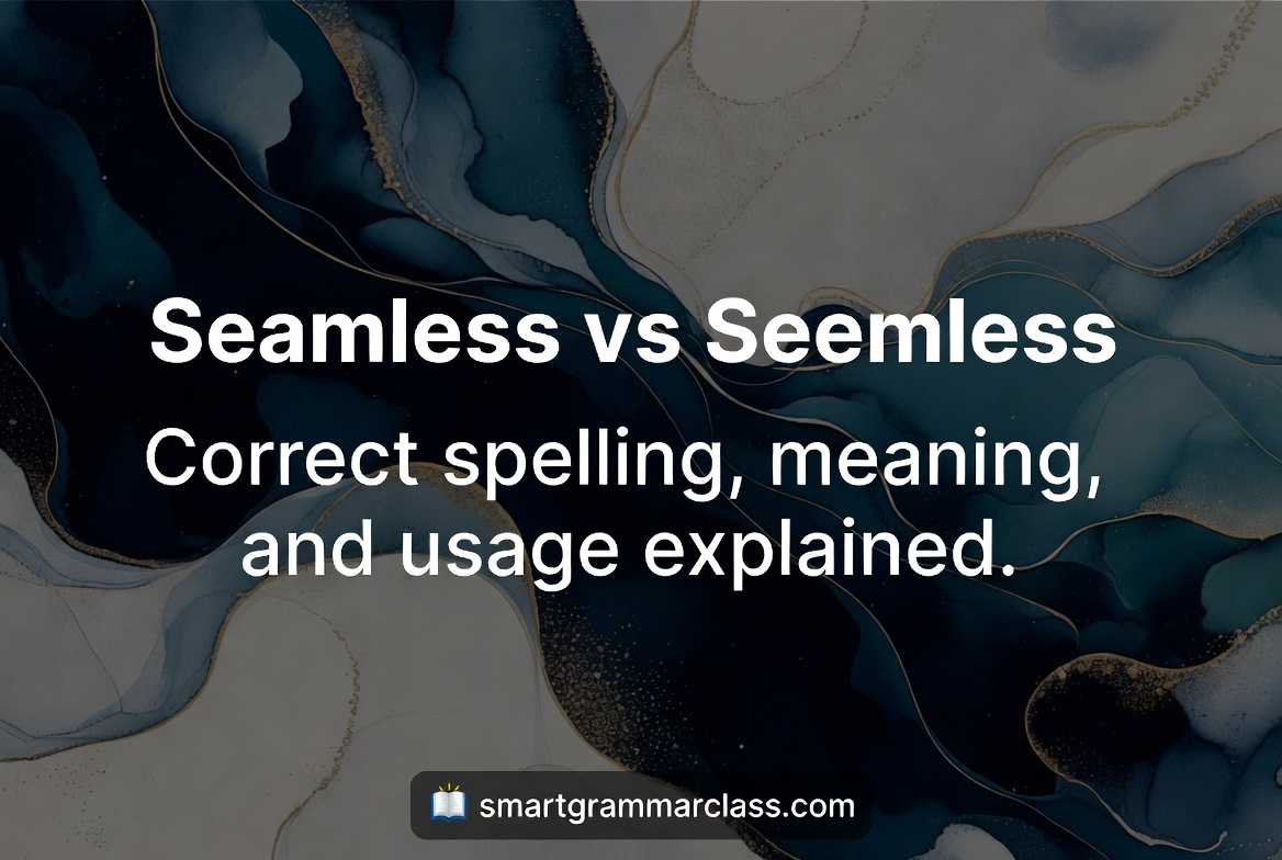 Seamless vs Seemless
