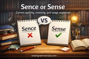 Sence or Sense