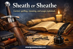 Sheath or Sheathe