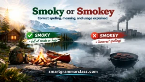 Smoky or Smokey
