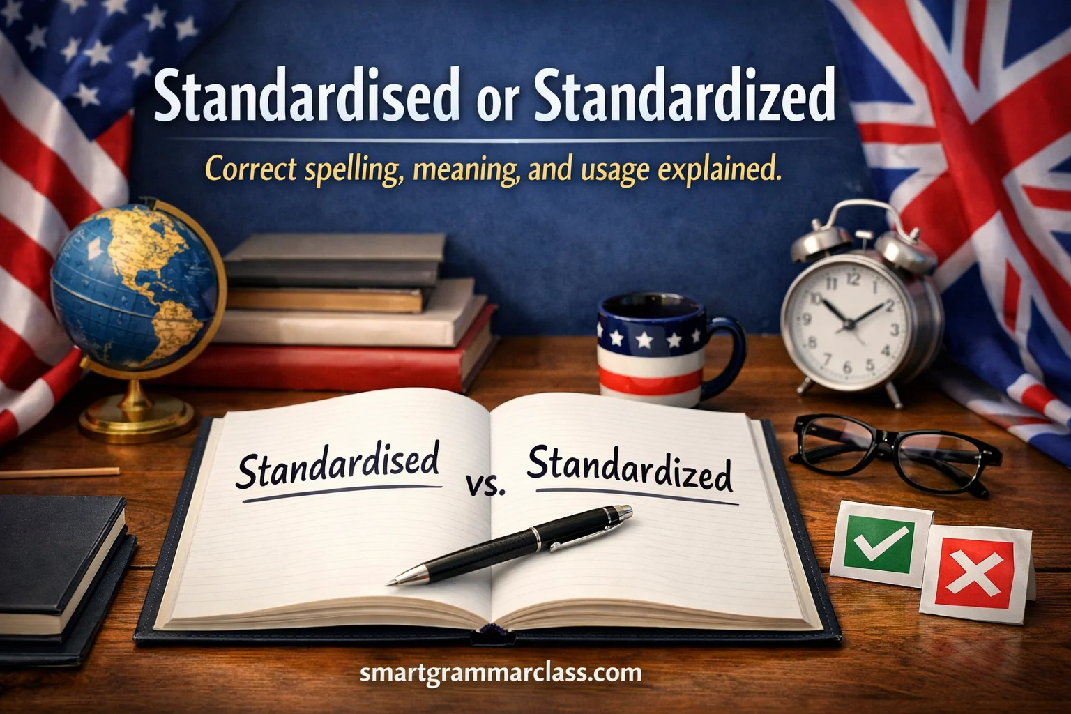 Standardised or Standardized