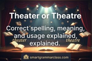 Theater or Theatre