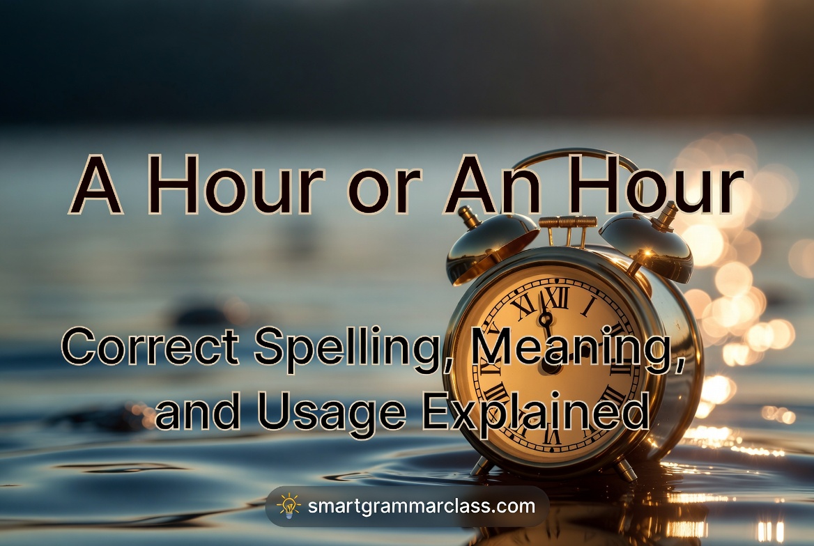 A Hour or An Hour