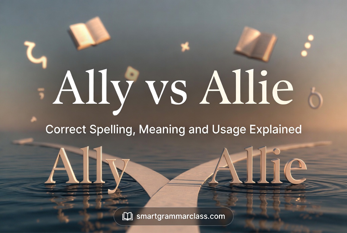 Ally vs Allie