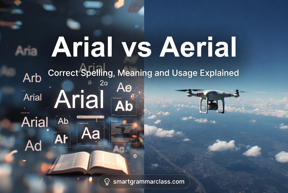Arial vs Aerial