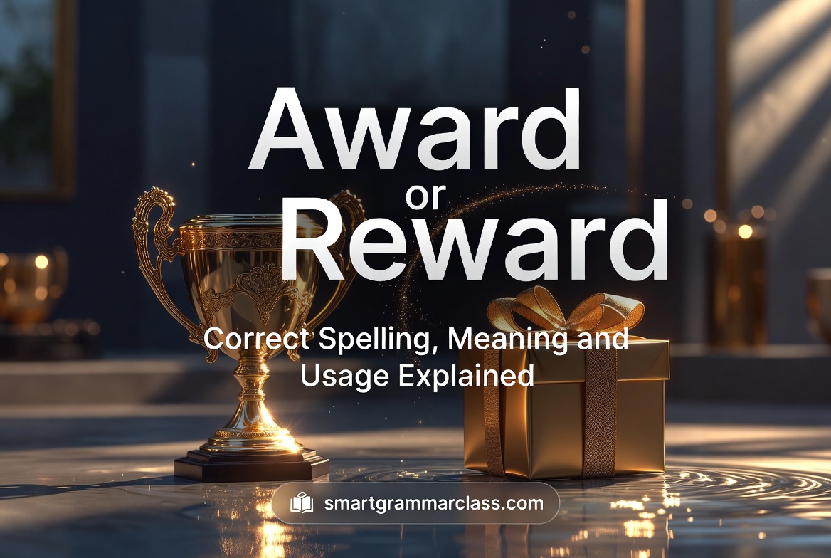 Award or Reward