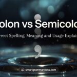 Colon vs Semicolon