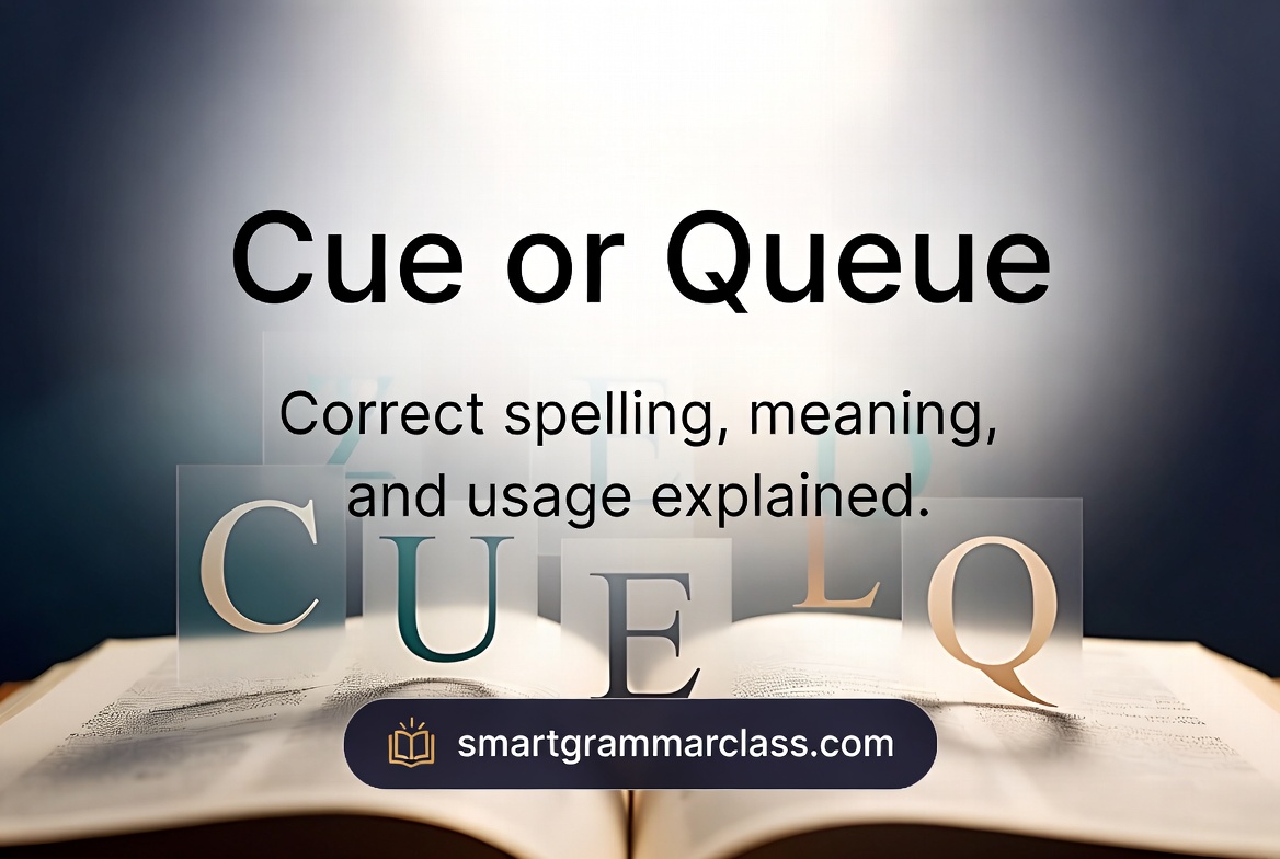 Cue or Queue