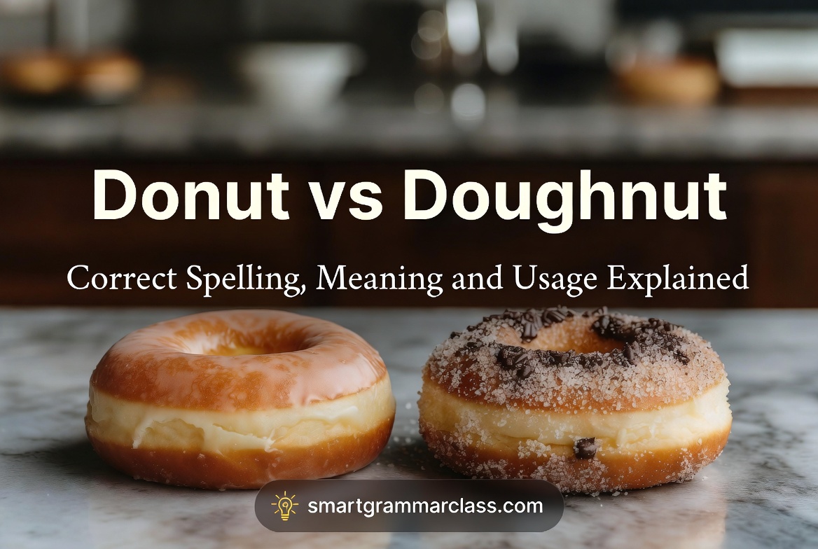 Donut vs Doughnut
