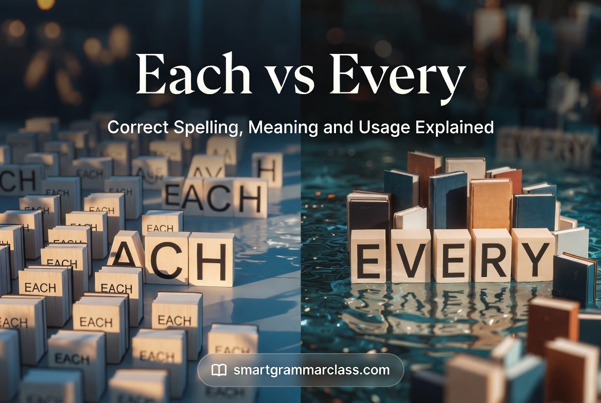 Each vs Every