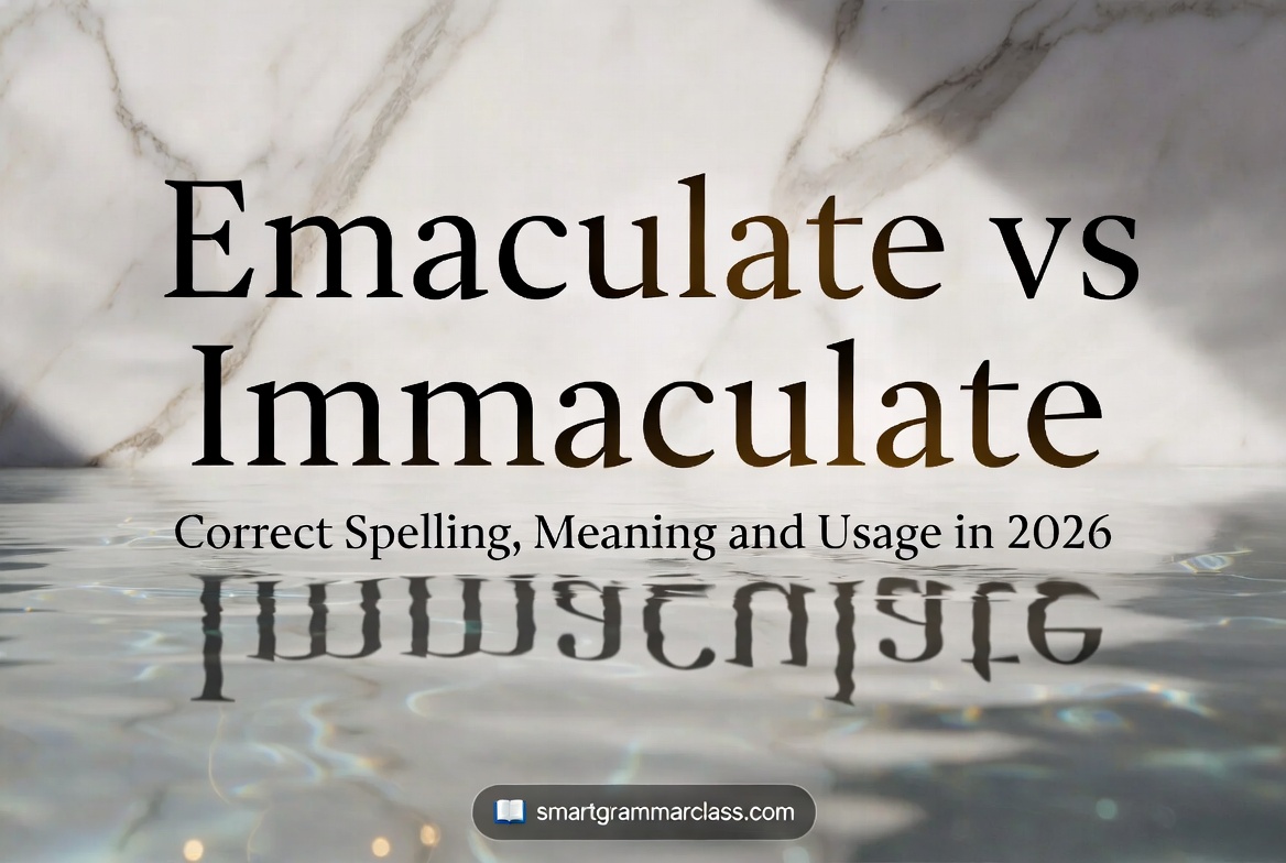 Emaculate vs Immaculate