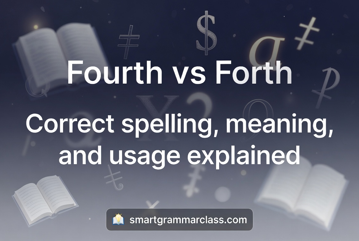Fourth vs Forth