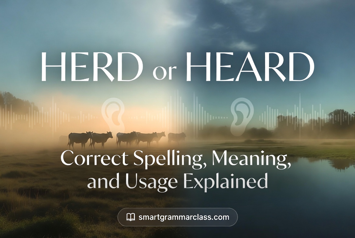 Herd or Heard