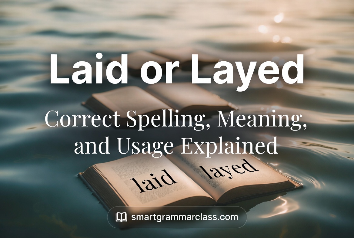 Laid or Layed