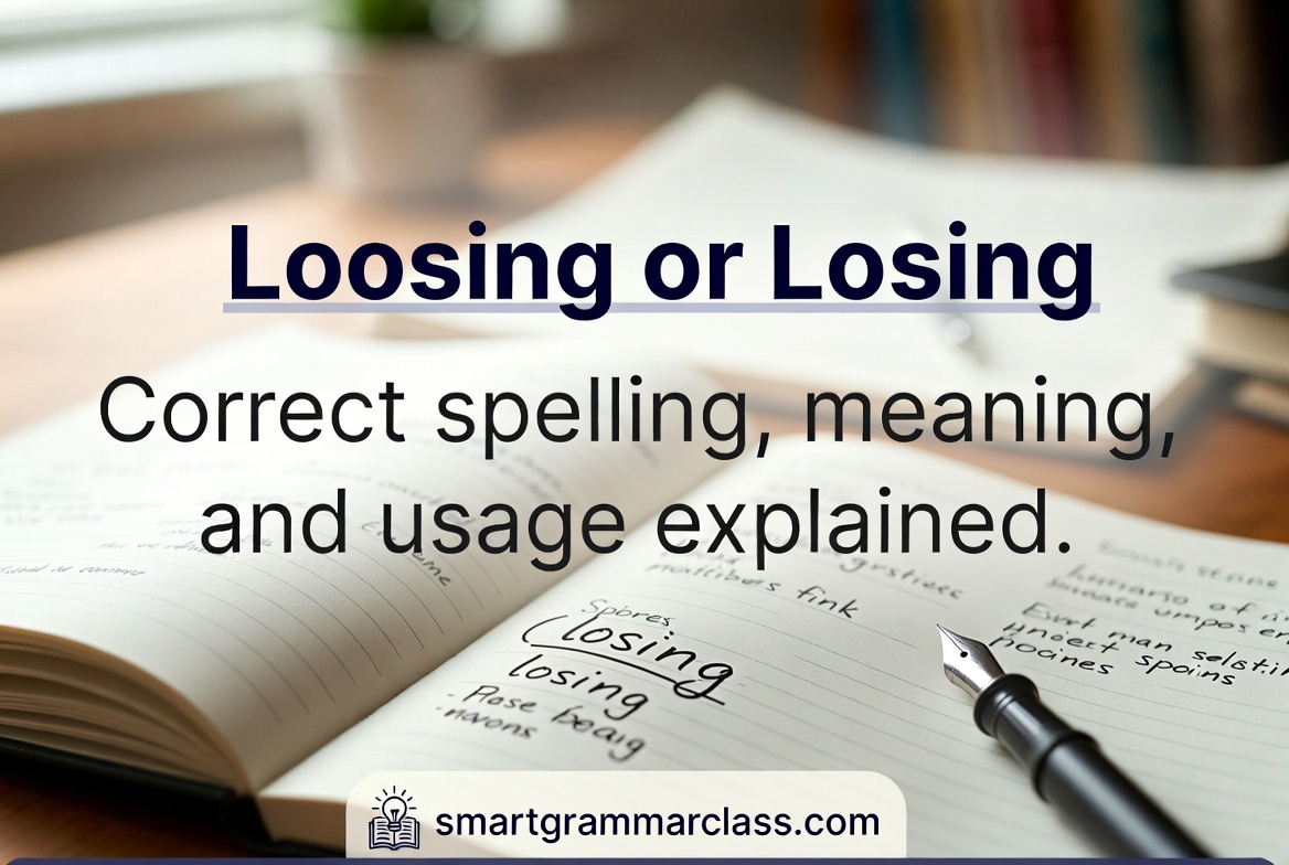 Loosing or Losing
