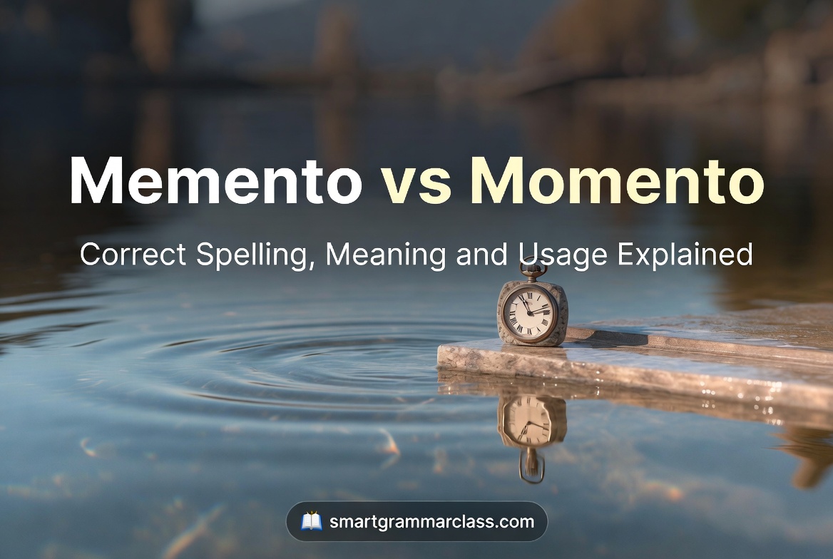 Memento vs Momento