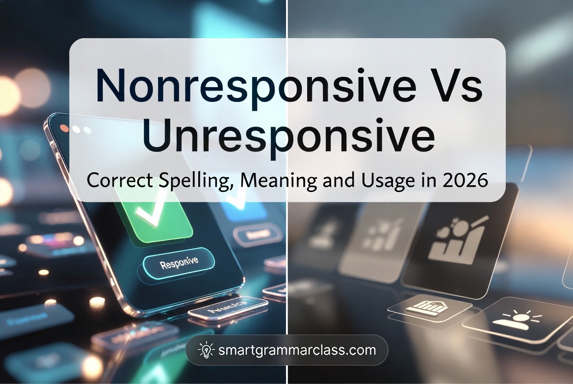 Nonresponsive vs Unresponsive