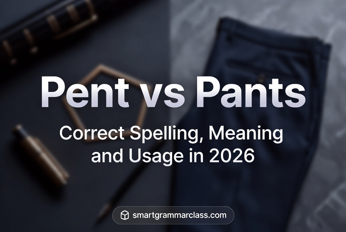 Pent vs Pants