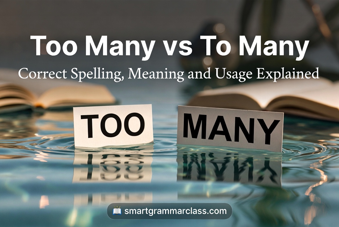 Too Many vs To Many