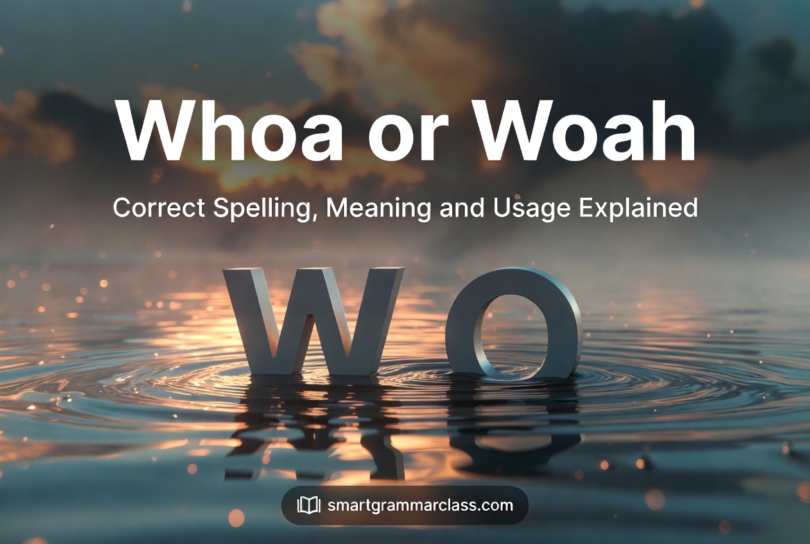Whoa or Woah