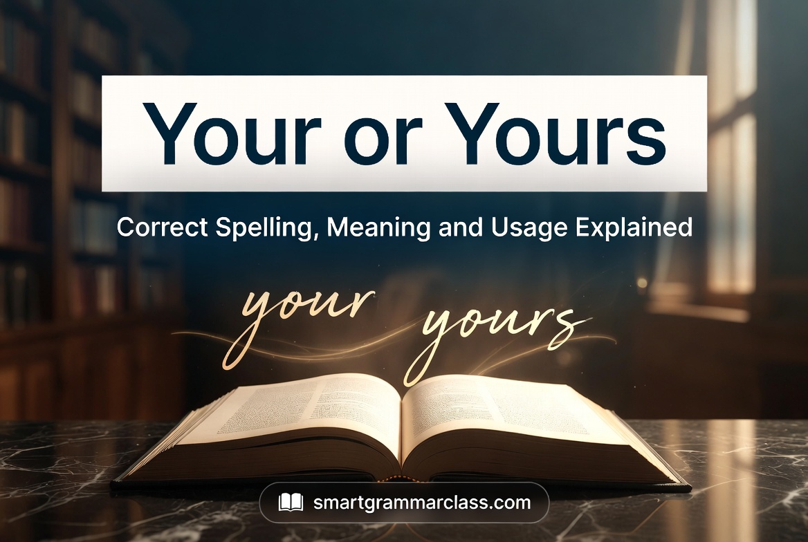 Your or Yours