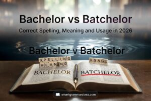Bachelor vs Batchelor