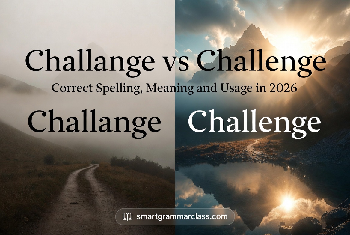 Challenge vs Challange