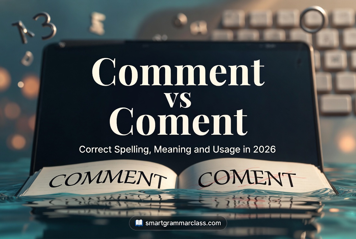 Comment vs Coment