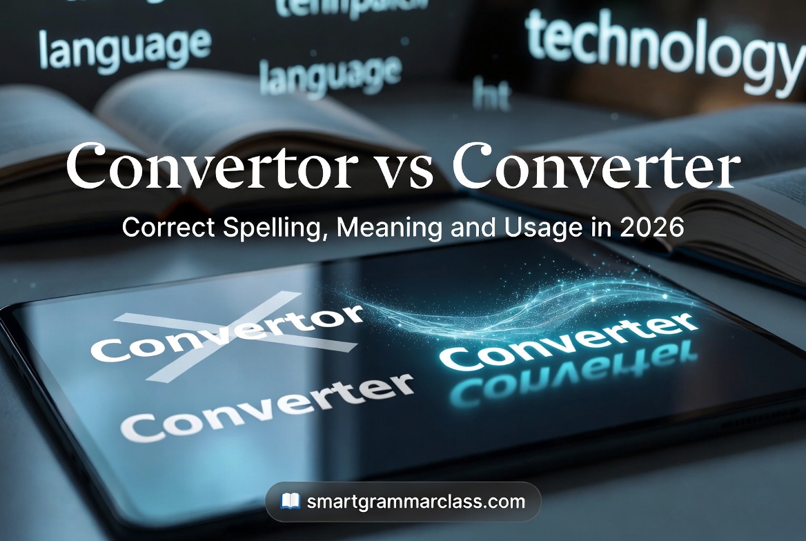 Convertor vs Converter