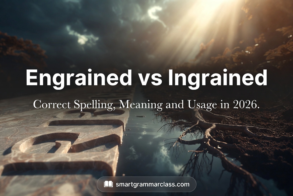 Engrained vs Ingrained