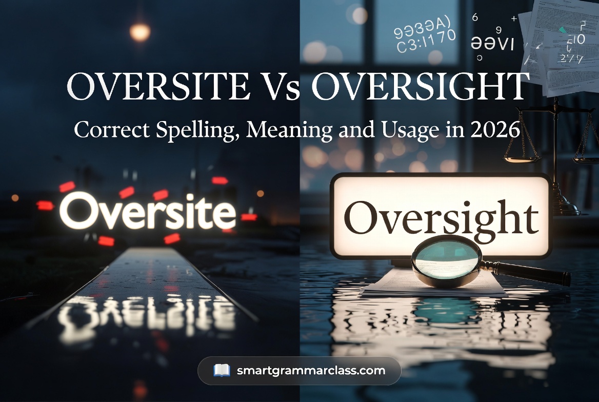 Oversite vs Oversight