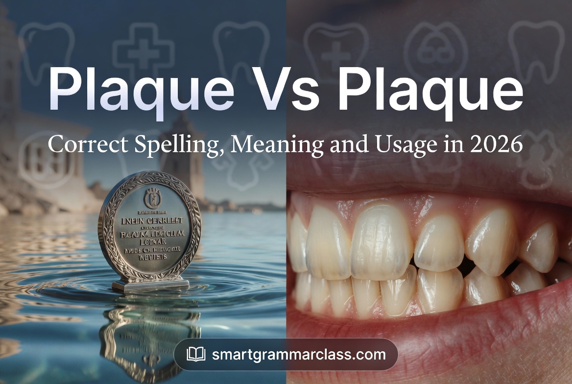 Placque Vs Plaque